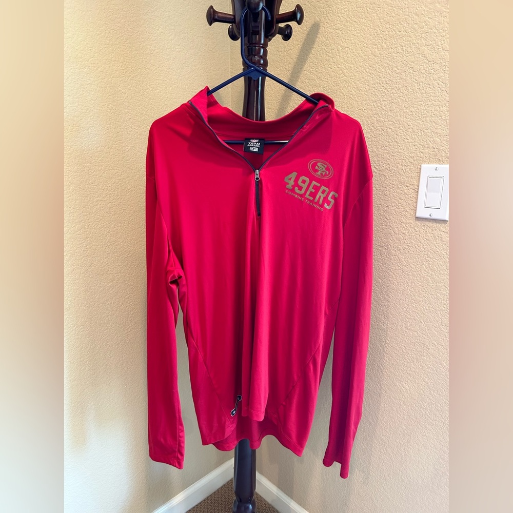49ers 3 Quarter Zip (LAST CALL)